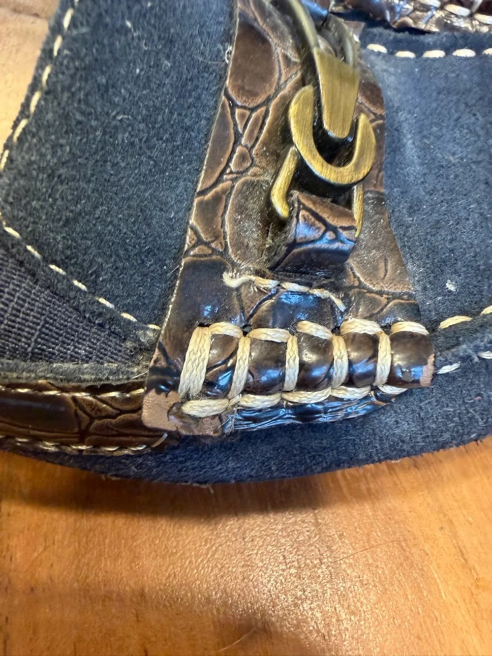 Classic Old Money Naturalizer Navy Suede Loafers Gold Bit‎ 7.5 (GUC)